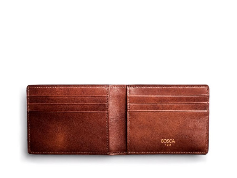 Bosca Small Bifold Wallet Bruna | ASEWC76436