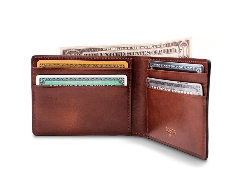 Bosca Small Bifold Wallet Bruna | ASEWC76436