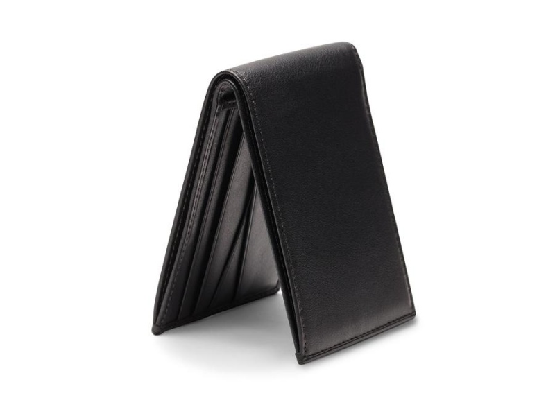 Bosca Small Bifold Wallet Svarta | DSEVO99686