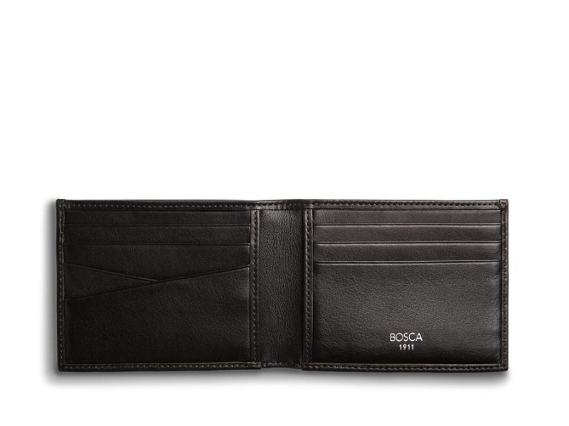 Bosca Small Bifold Wallet Svarta | DSEVO99686