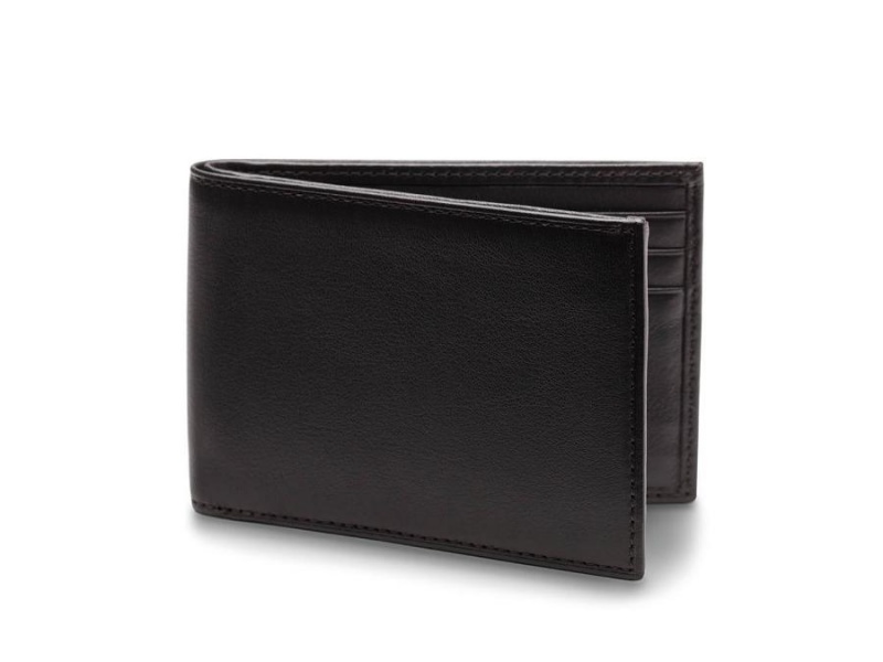 Bosca Small Bifold Wallet Svarta | DSEVO99686