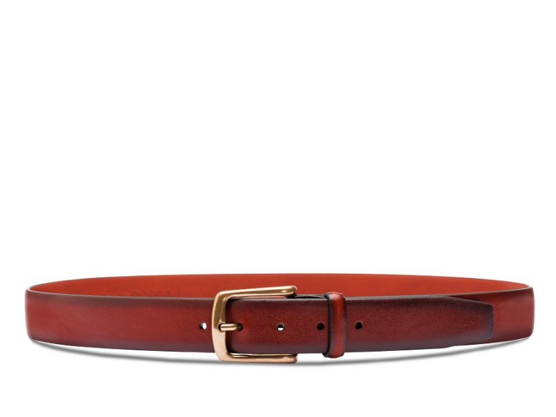 Bosca Smoked Old Läder Belt Bruna | BSESO11098