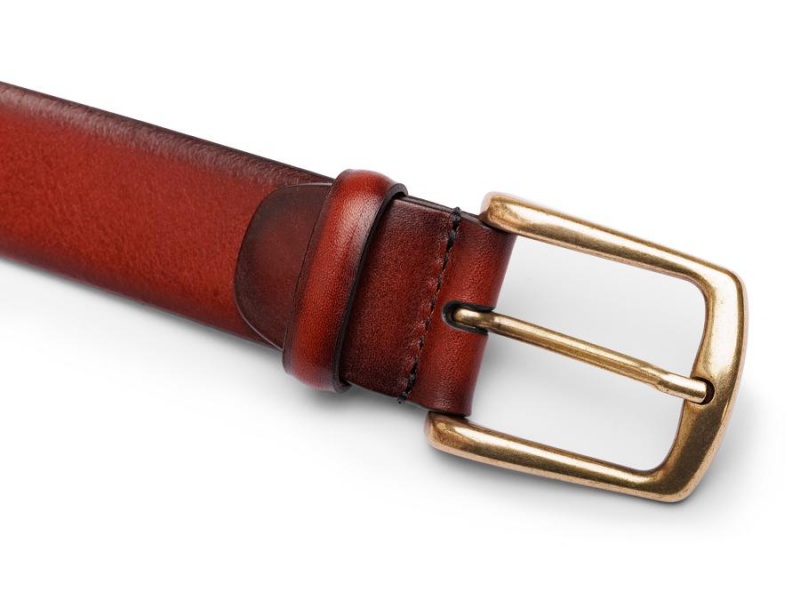 Bosca Smoked Old Läder Belt Bruna | BSESO11098