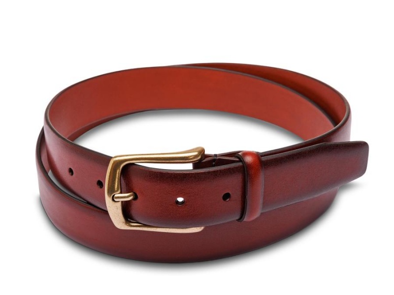 Bosca Smoked Old Läder Belt Bruna | BSESO11098