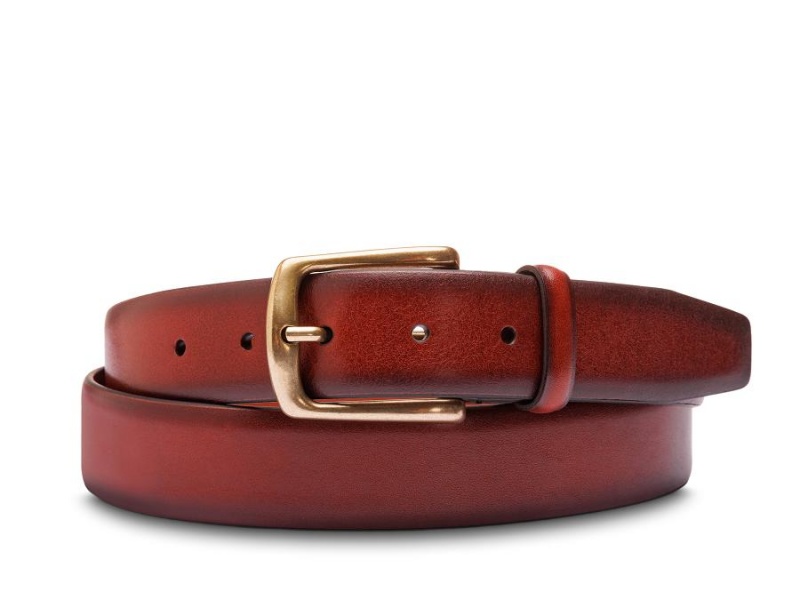 Bosca Smoked Old Läder Belt Bruna | BSESO11098