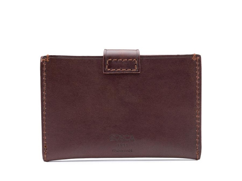 Bosca Tuck Tab Card Case Choklad | SSENY73057