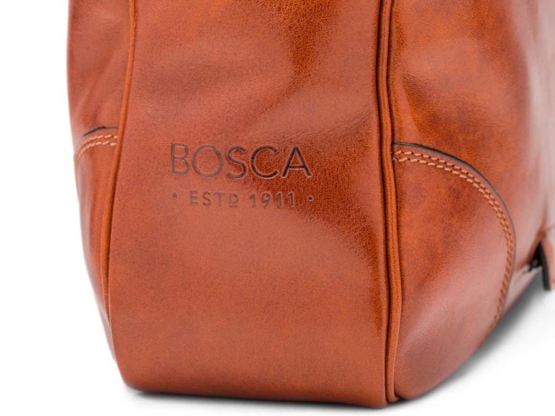 Bosca Zip Top Brief Bag Bruna | SEDFL72056