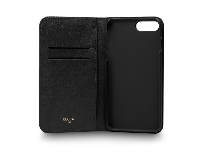 Bosca iPhone 8+ Flip Case with Cards Inside Svarta | SEZPD31110